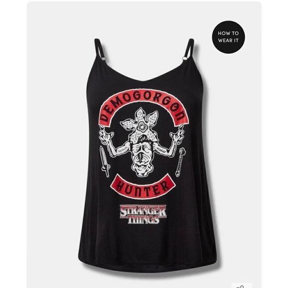 Torrid 2-2xl,xxl plus size stranger things sleep tank top/cami/shirt - Picture 1 of 6
